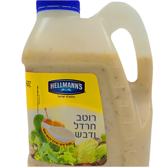 חרדל דבש גלון 5.1*4 ק"ג הלמנס