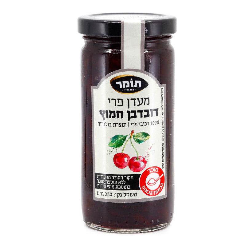 מעדן פרי 100% פרי | דובדבן חמוץ | 280 גרם