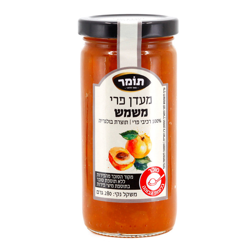 מעדן פרי 100% פרי | משמש | 280 גרם