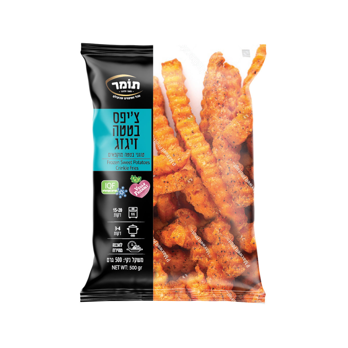 צ'יפס בטטה ישראלי קפוא 500 גרם