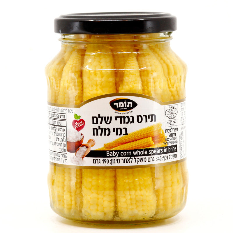 תירס גמדי במי מלח, 340 גרם